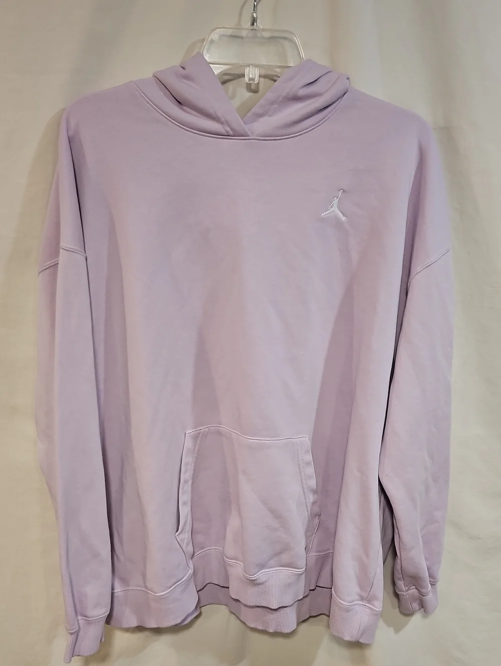 Jordan Lavender Hoodie with White Jumpman